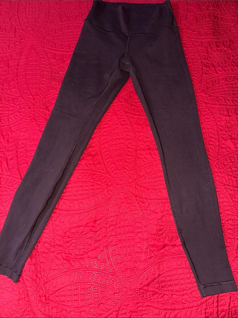 Brown Lululemon leggings size 6